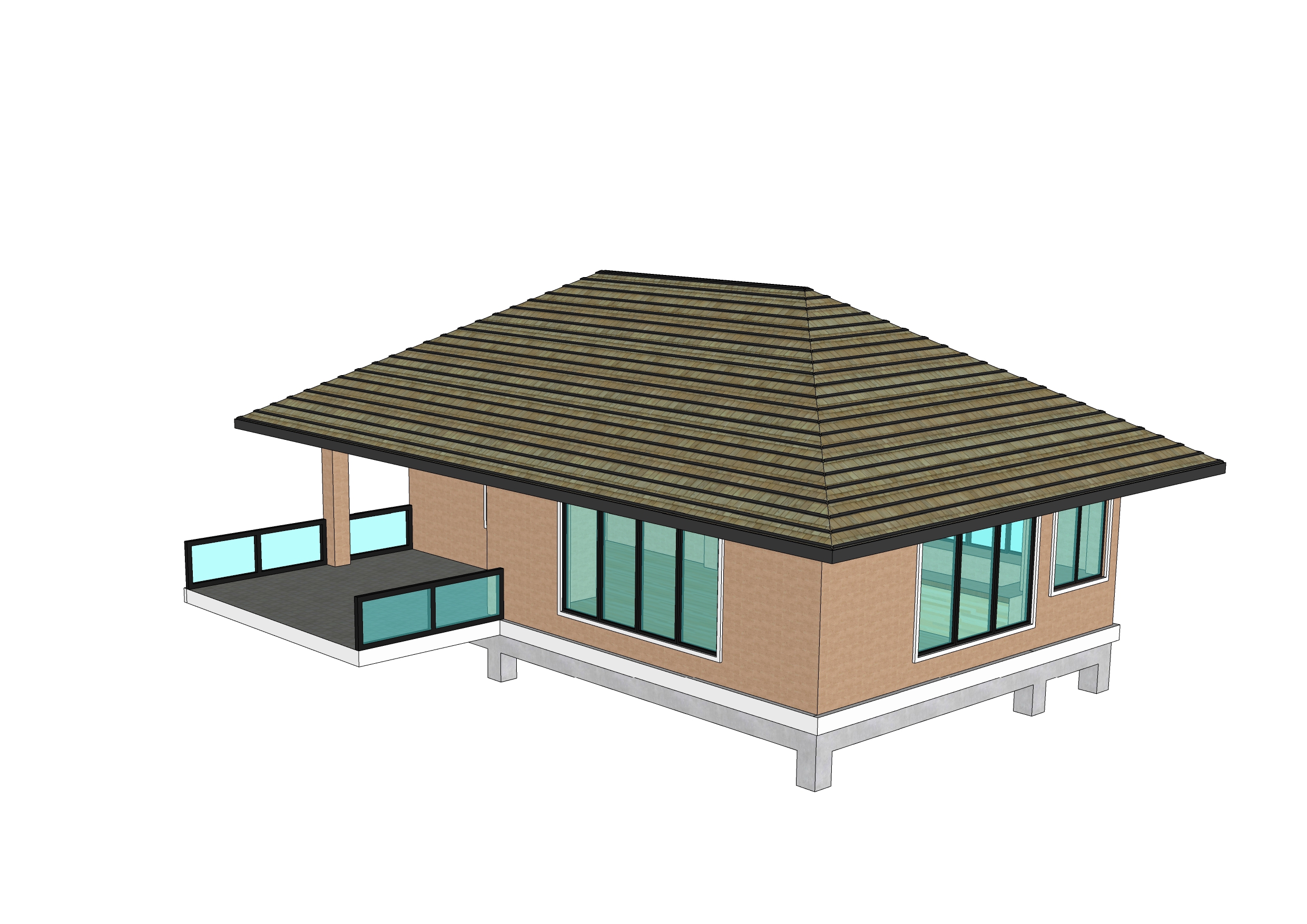 Mẫu nhà cấp 4 - ảnh 2